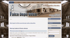 Desktop Screenshot of falcodepoudvar.hu